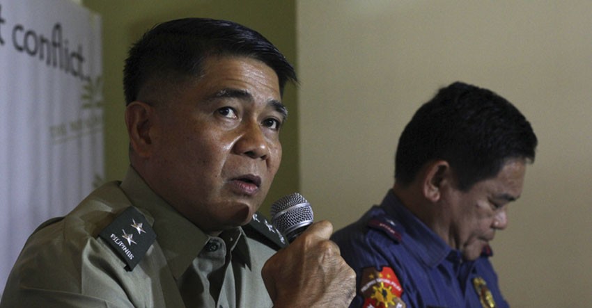 Army chief: NPA already approached pols for PTC