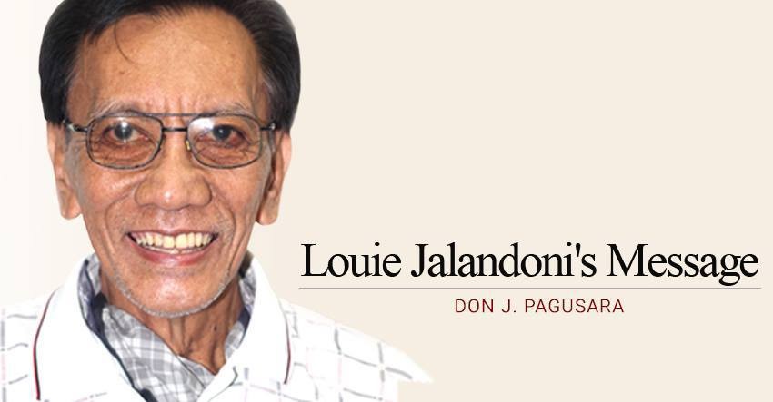 Louie Jalandoni’s Message