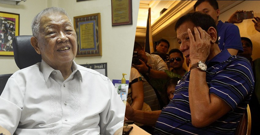 Former Ateneo president endorses Duterte