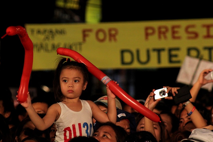 PHOTOS: Duterte’s ‘grand rally’ in Davao