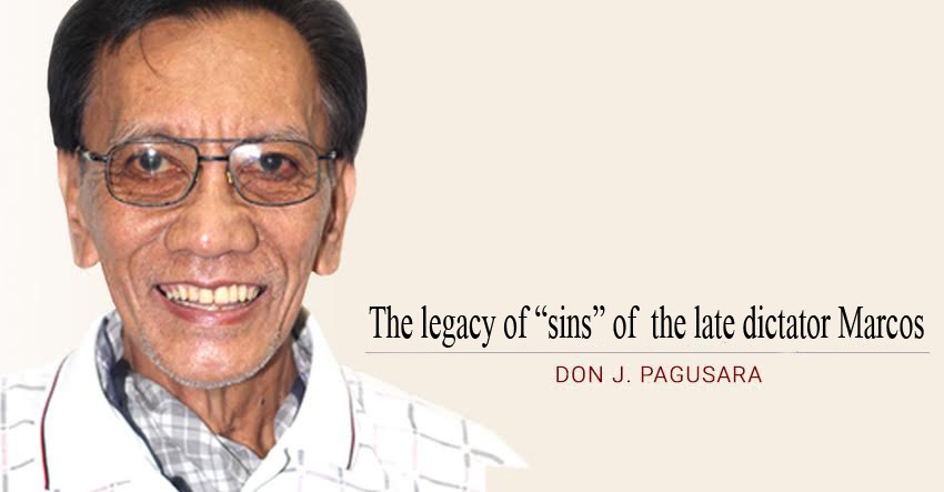 The legacy of “sins” of  the late dictator Marcos