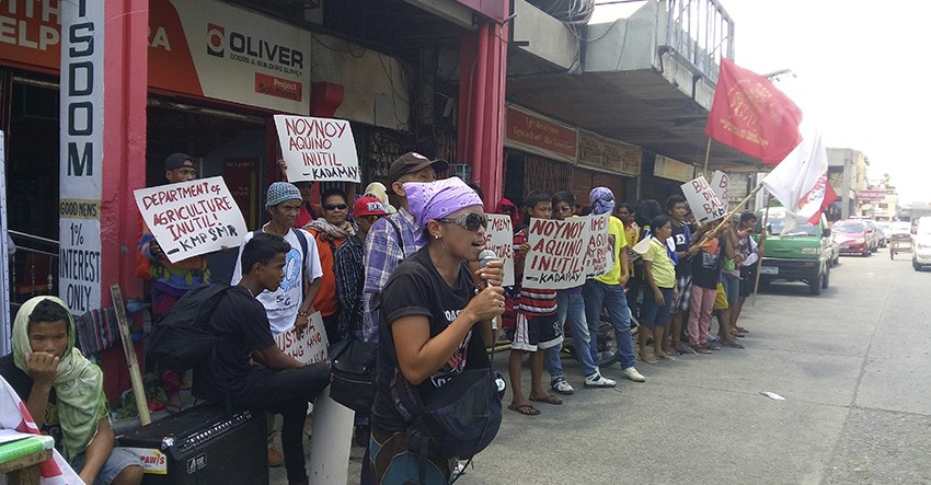 Protest of hungry farmers escalates to different areas in Mindanao