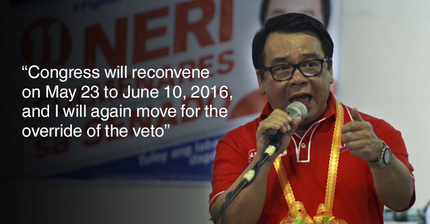 You are currently viewing Override veto for SSS pension still has chance – lawmaker