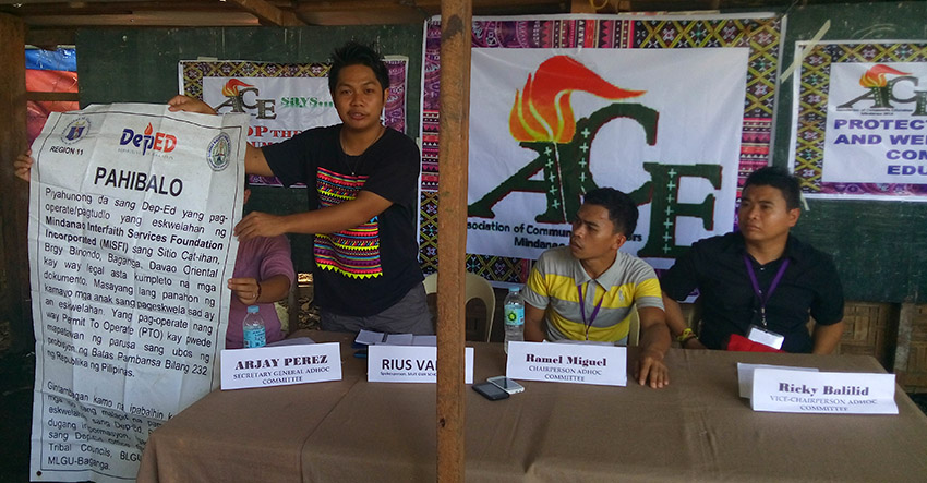 Read more about the article Community school teachers willing to unite with Duterte to promote IP education