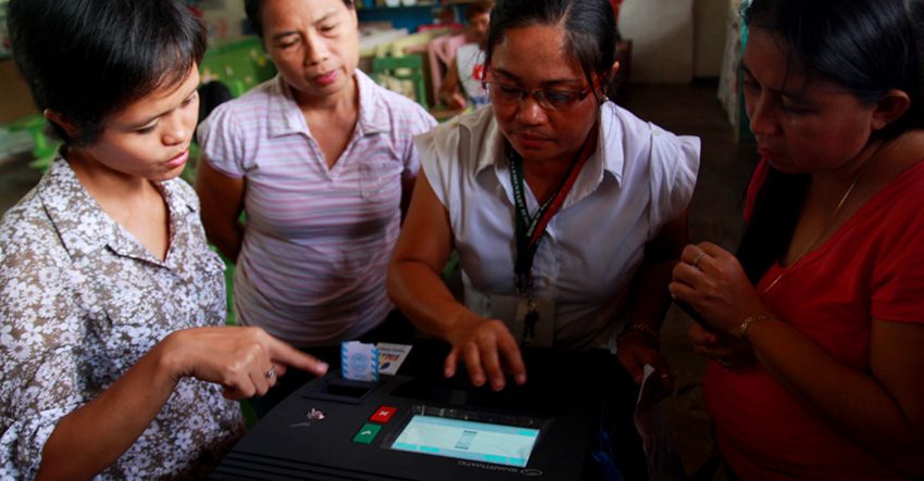 BEIs run tests on vote counting machines