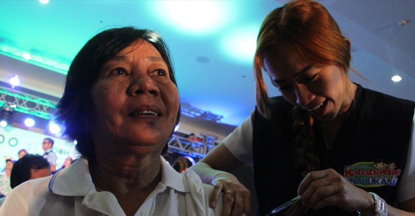 DOH targets 84,167 senior citizens in Davao for pneumococcal vaccination