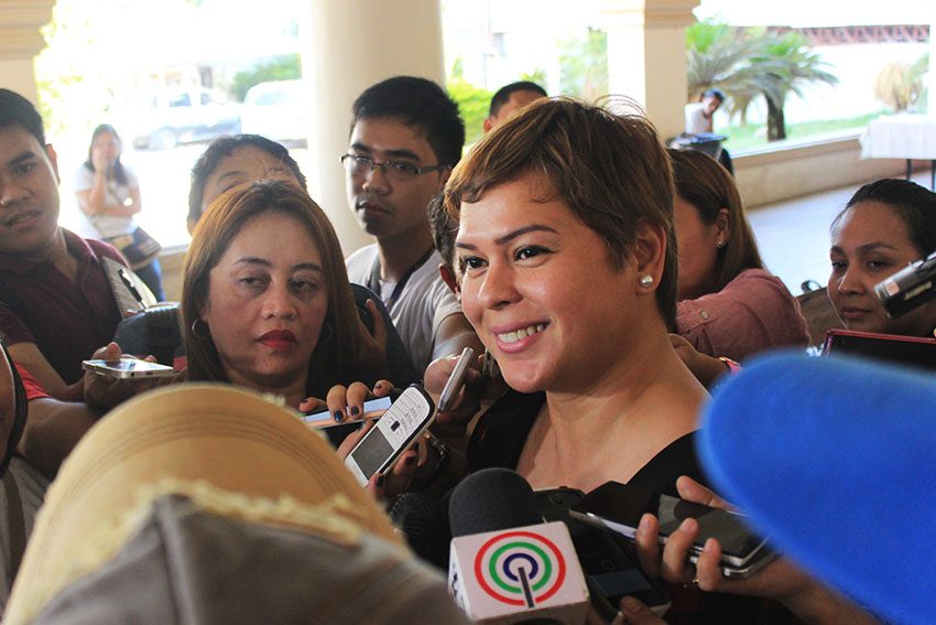 Sara tells TF Davao: ‘The challenge is to mark years of Davao living peacefully, freely’