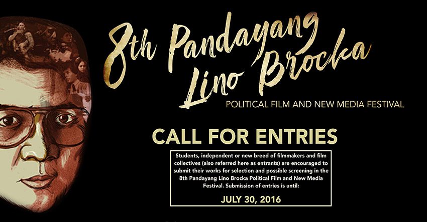 Lino Brocka film fest now accepts entries
