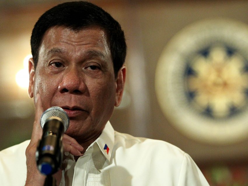 Duterte: I have to look for peace for my land