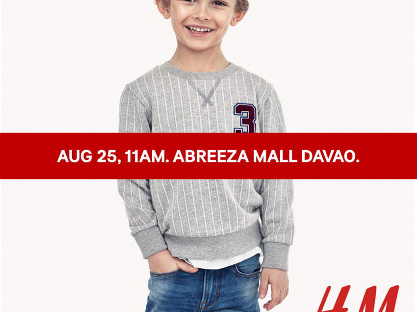 H&M to open in Davao on Aug. 25