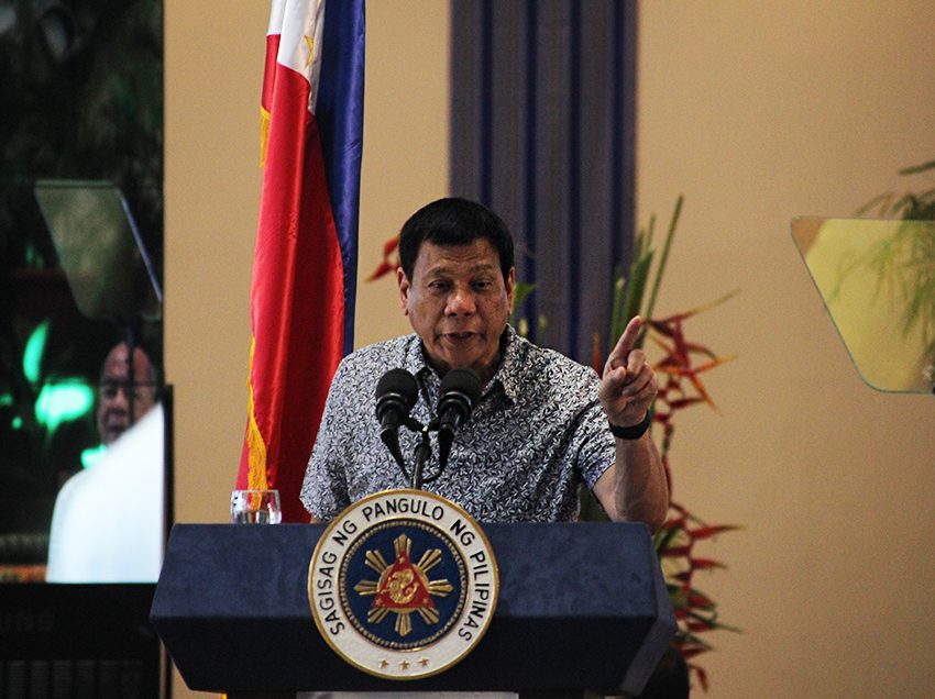 Duterte wants 6-month extension on war vs. drugs, crime