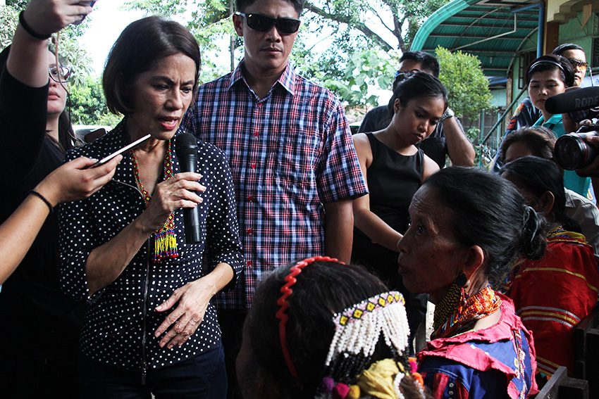 Lumad groups salute Gina Lopez, a “rare ally” in protecting ancestral lands