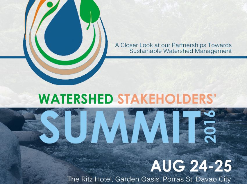 2016 Watershed summit to focus on sustainable watershed management