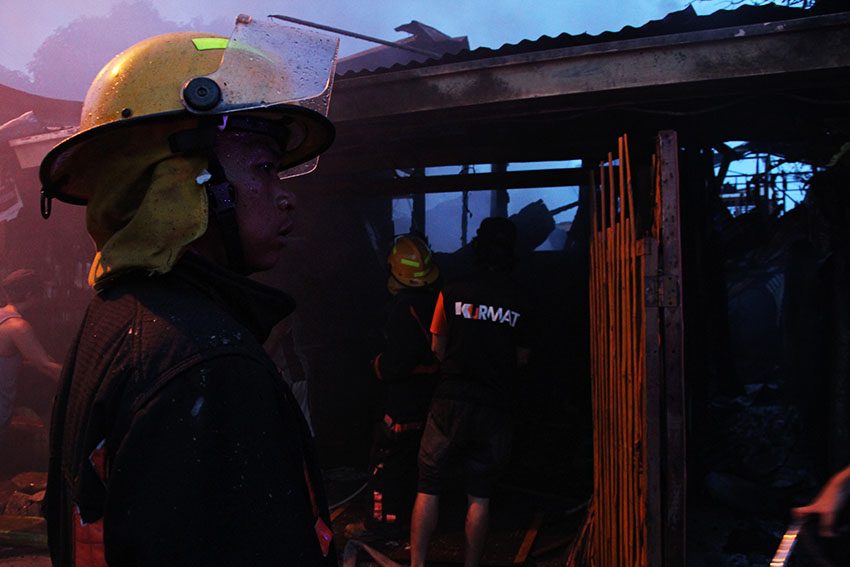 PHOTOS | 5 houses razed in Matina Aplaya fire