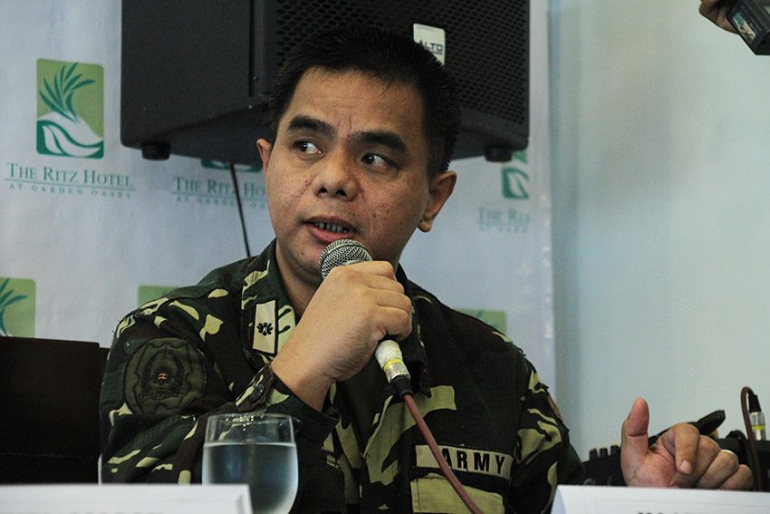 Army deploys 700 soldiers in Davao for holiday season