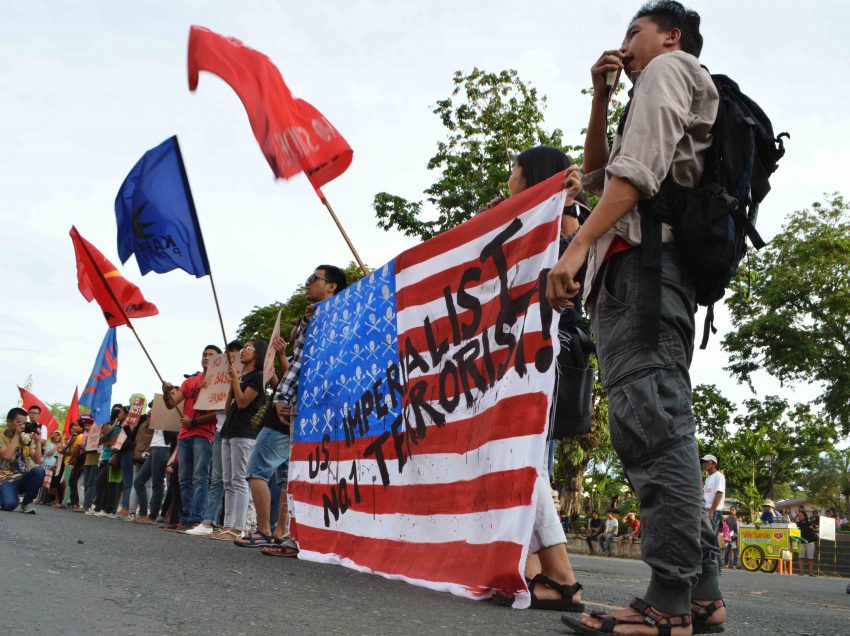 PHOTOS | Davao activists rally Vs US war on terror