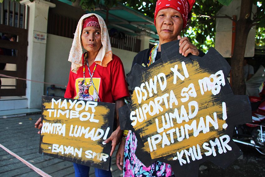 DSWD told to fulfill promise to Lumad evacuees