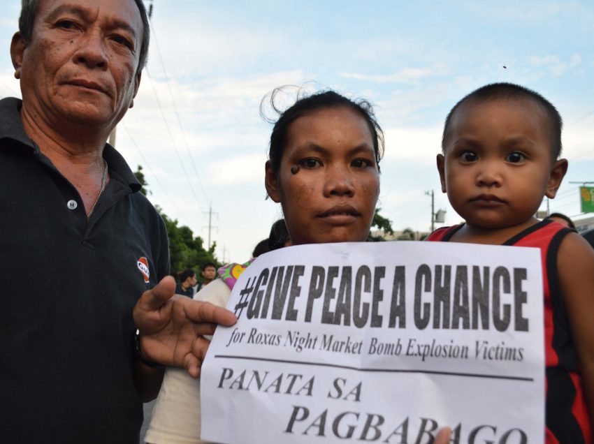 PHOTOS | Davao mourns for victims of deadly blast