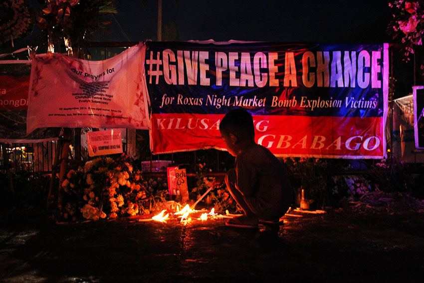 You are currently viewing Pregnant woman victim in Davao bombing dies