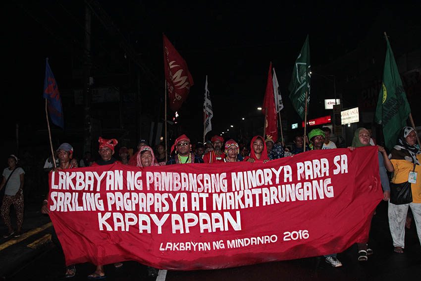 PHOTOS | Mindanao caravan for peace reaches Naga City