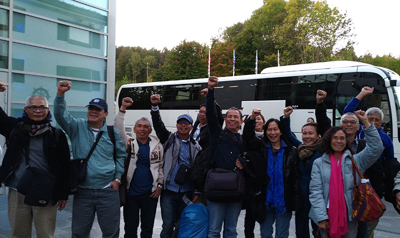 ARRIVAL OF NDF CONSULTANTS IN OSLO