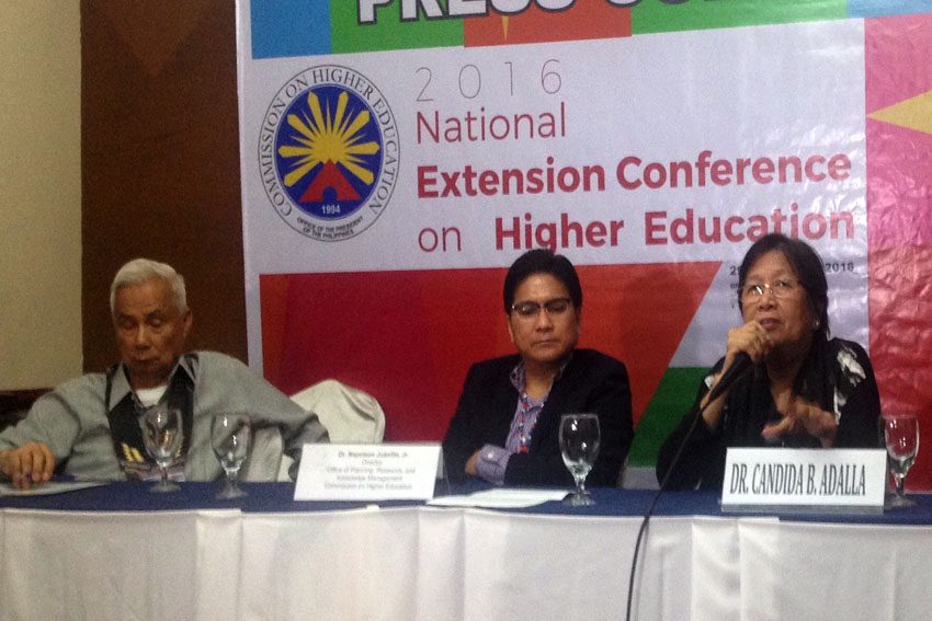 CHED to SUCs: Prioritize extension projects