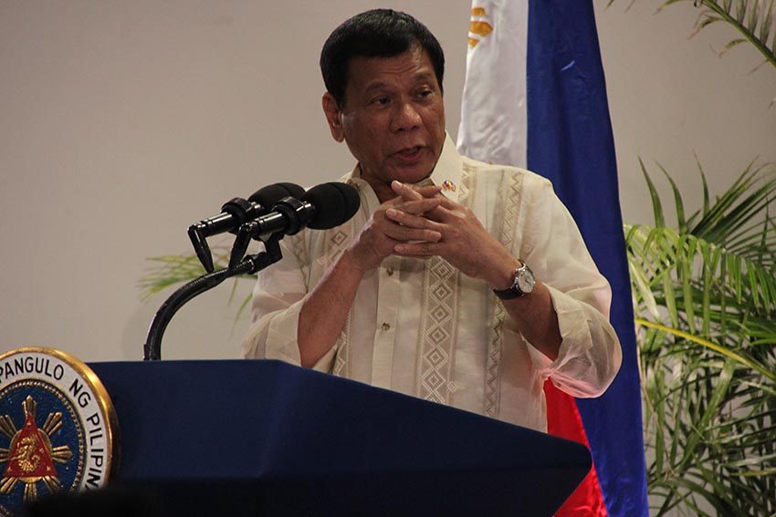 Duterte hits critics during launching of mega drug rehab facility