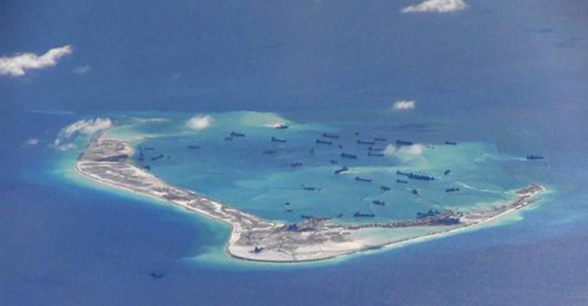 You are currently viewing China’s weapons installed on disputed Spratly islands hit