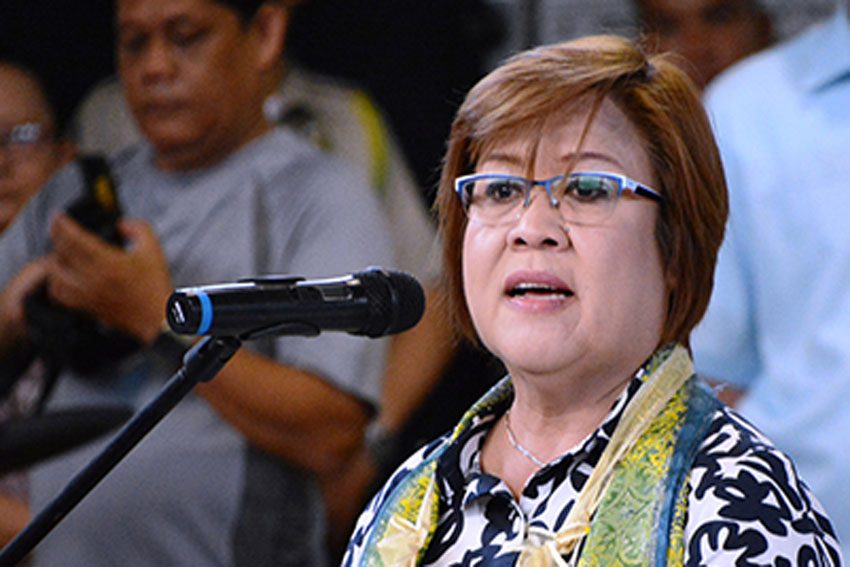 People’s lawyers say ‘hypocritical, inaccurate’ to depict De Lima as political prisoner