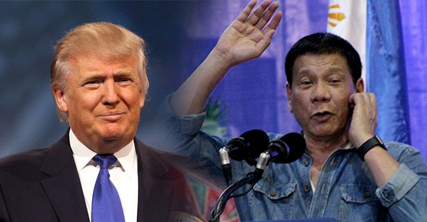 Trump, Duterte and clenched fist