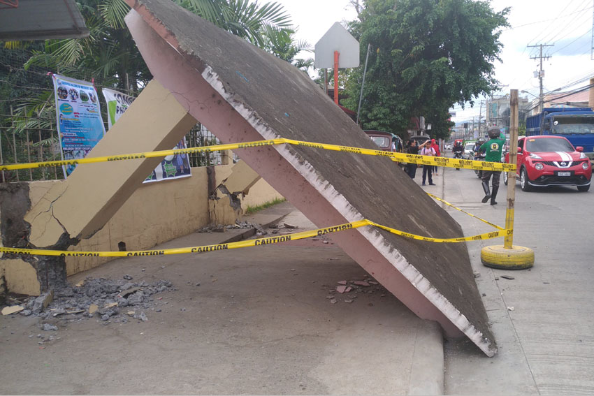 You are currently viewing 2 women injured after twin quakes in Davao City