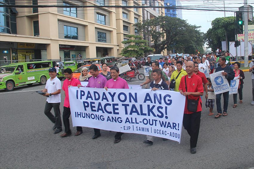 IN PHOTOS | Unity walk for peace in Davao