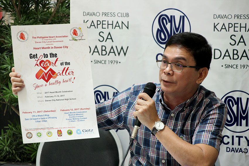 Davao to host Heart Month 2017 celeb