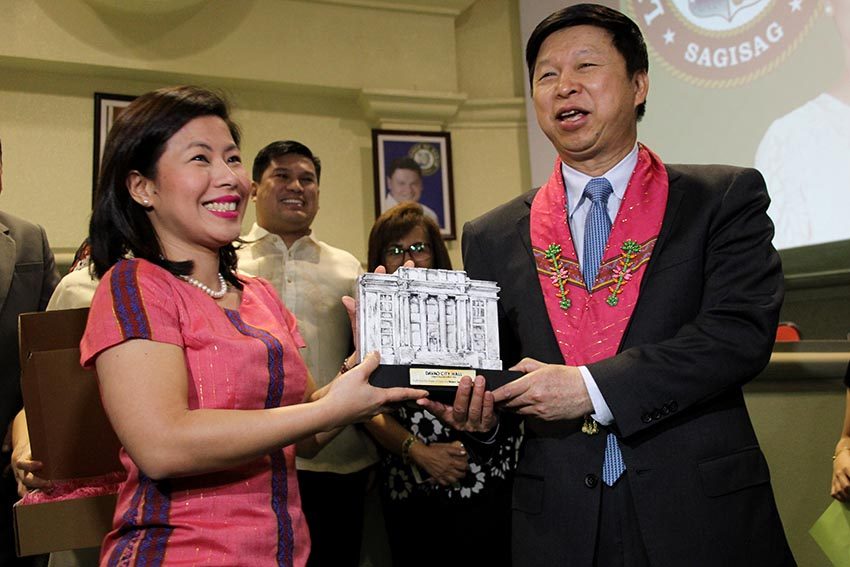 China donates $600K to Davao City for classrooms, water facilities