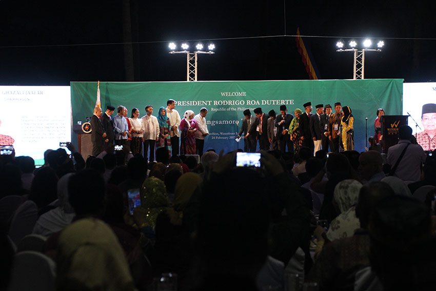 IN PHOTOS | New Bangsamoro Transition Commission launched in Davao City 