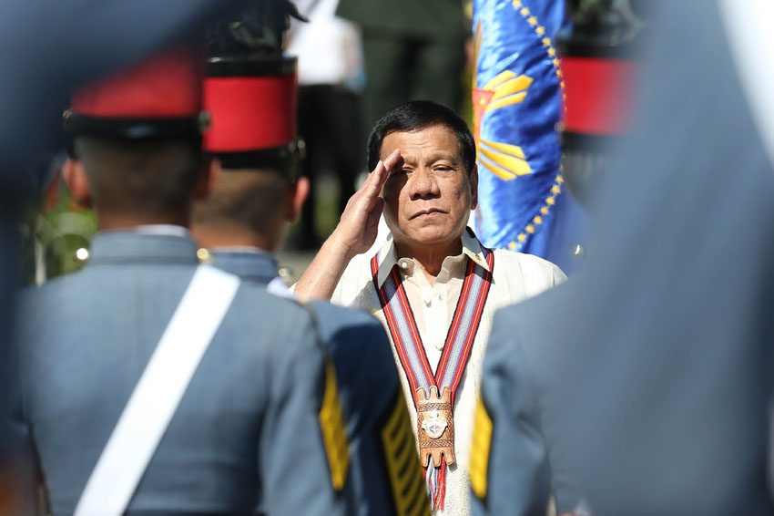 Duterte lauds female top grads of PMA ‘Salaknib’ Class