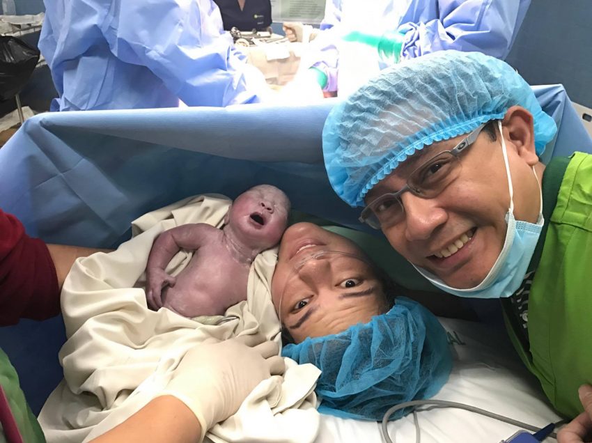 ‘Stonefish’ is out: Mayor Sara gives birth to a baby boy