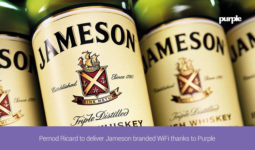 Thanks to Purple: Pernod Ricard to deliver Jameson branded WiFi in PHL