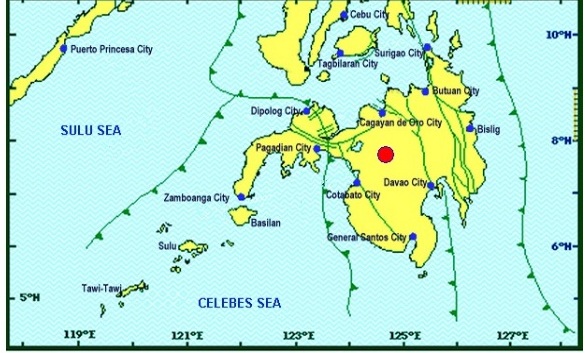 Magnitude 6 quake jolts Mindanao