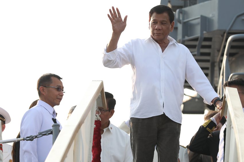 Duterte off to Russia for 4-day state visit