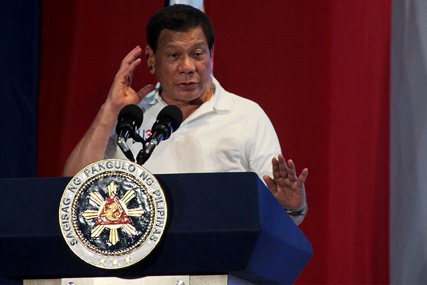 Repair of structures in West PH sea to continue, Duterte says