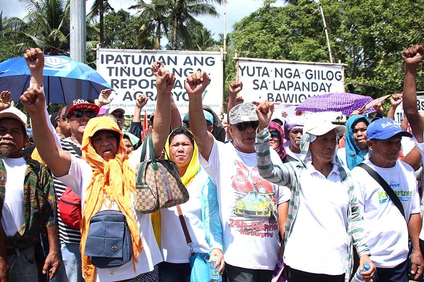 MARBAI farmers reclaim contested land in Tagum