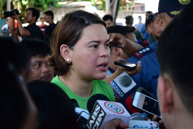 Sara Duterte sets conditions as she reiterates peace offer to NPA