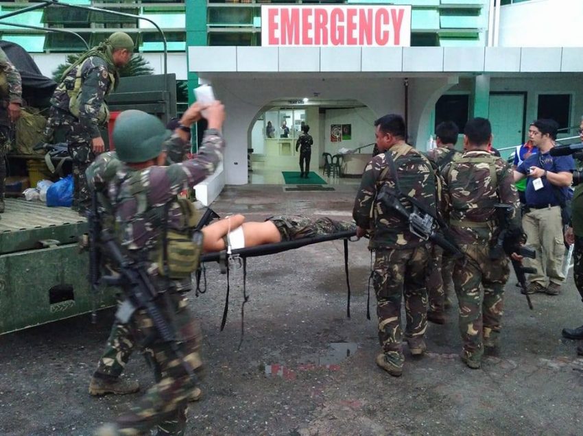 IN PHOTOS | Several soldiers wounded in Marawi