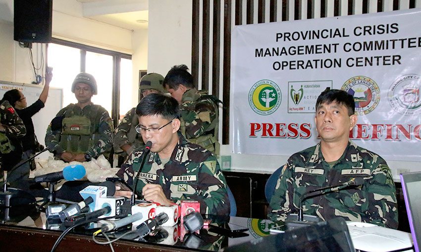 Troopers not using poison bomb in Marawi