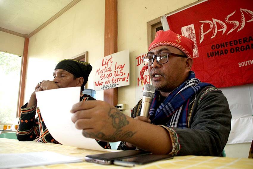 Lumad group decries ‘enemy of the state’ tag, hits reso questioning DSWD MOU