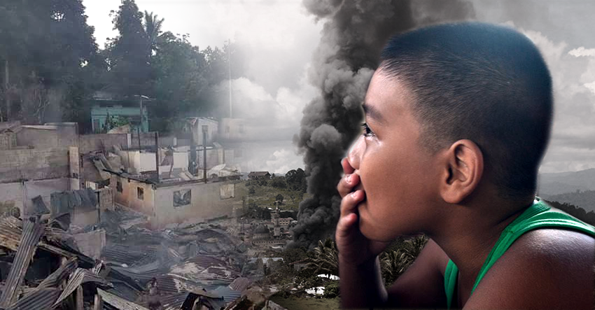 He will build their house again: ‘Bakwit’ child from Marawi wants to be an architect