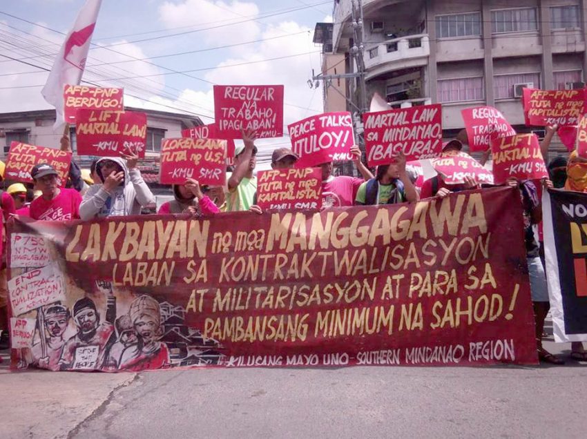 Iligan City-bound protesters held in checkpoints, delayed by traffic jam