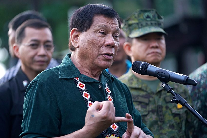 Duterte: No negotiations with ISIS-inspired militants