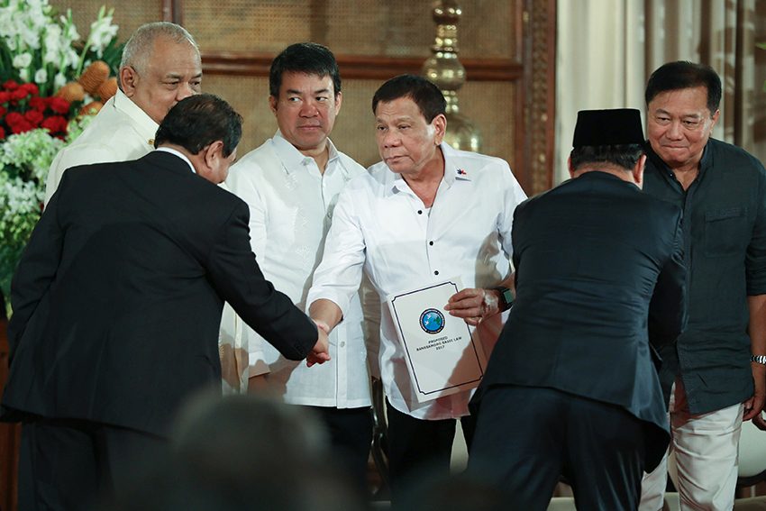 Duterte vows support for  ‘more independent, powerful’ Bangsamoro in PHL